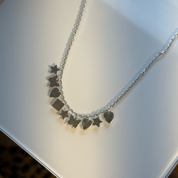 Gucci Silver Multi-Charm Necklace - Picture 6 of 10